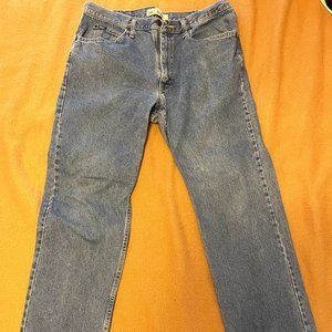 Mens Lee Regular Jeans 38 x 34